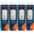 Lot de 4 filtres de rechange pour réfrigérateur, compatibles EDR2RXD1